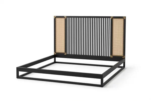 CANE SCREEN 침대 프레임