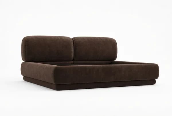 DUAL CUSHION VELVET 침대 프레임