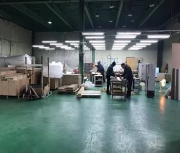 제작가구 협력 공장 작업장 전경